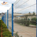 Outdoor Garden Fence 3d Security Fence With Peach Post